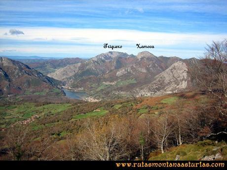 Ruta Cuyargayos: Vista de la Xamoca y Trigueros