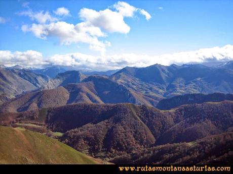 Ruta Cuyargayos: Nubes en las montañas cantábricas