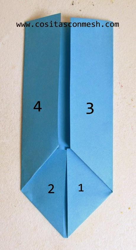 Cómo hacer una corbata de papel DIY