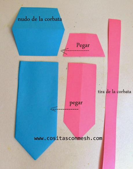 Cómo hacer una corbata de papel DIY