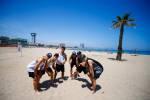 Beach Volley playa presentación oficial Monster Energy Catalunya