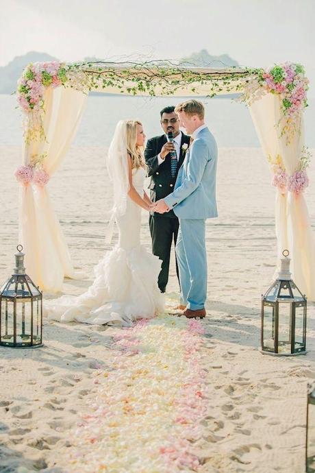 Boda en la playa