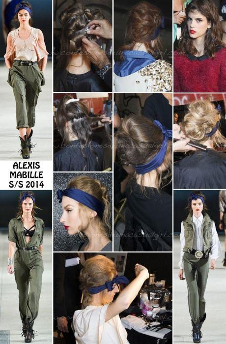 LRG Magazine - Bandanas en la Pasarela - BANDANA ALEXIS MABILLE PV2014 LRG Magazine - Bandanas en la Pasarela - BANDANA ALEXIS MABILLE PV2014