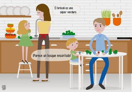 CUENTO SUCULENTO: La niña que no comía nada verde y la princesa Brocolina