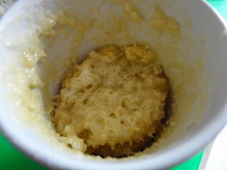 Mug Cake de Plátano Mug Cake de Plátano