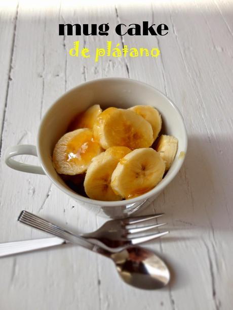 Mug Cake de Plátano Mug Cake de Plátano