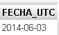 UTC_DATE ejemplo 1