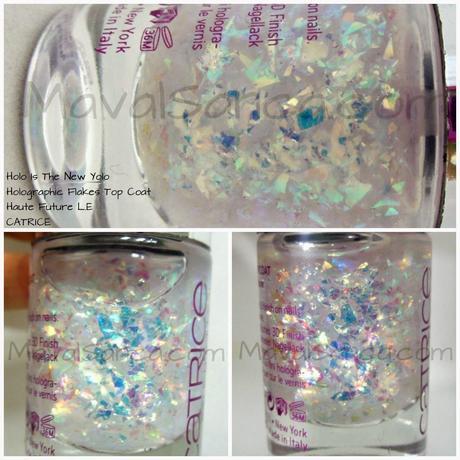 Holo Is The New Yolo Holographic Flakes Top Coat Haute Future L.E CATRICE Holo Is The New Yolo Holographic Flakes Top Coat Haute Future L.E CATRICE