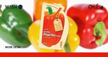 Las mascarillas “Saladit Essential Juice Sheet Mask” de ONL – extractos de verduras para la belleza de la piel (From Asia With Love)