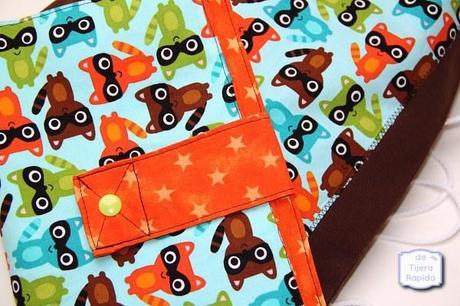 Mei tai con funda de pañales a juego Mei tai con funda de pañales a juego