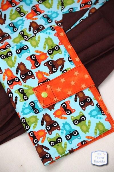 Mei tai con funda de pañales a juego Mei tai con funda de pañales a juego