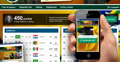 Mundial de Fútbol de Brasil, aplicaciones para seguir el mundial
