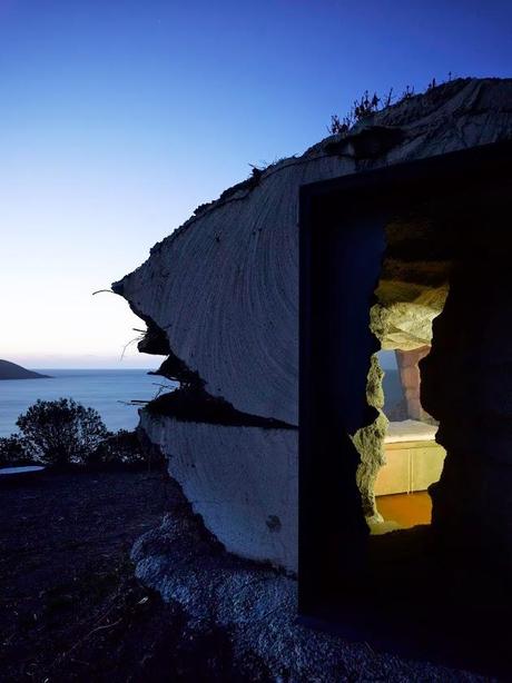 The Truffle, la casa roca