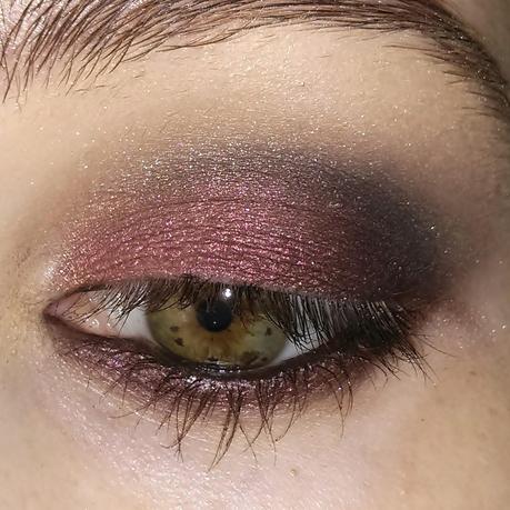 Maquillaje en tonos rojizos