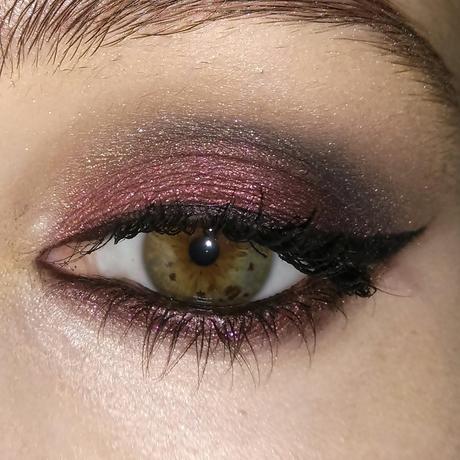 Maquillaje en tonos rojizos