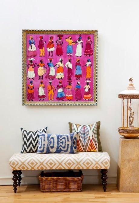 Decoración ecléctica en un loft