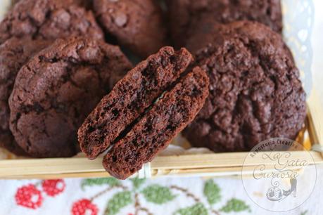 GALLETAS DOBLE CHOCOLATE CON PEPITAS DE CHOCOLATE