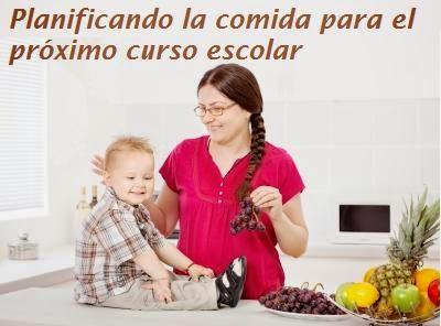 Planificando la comida para el próximo curso escolar