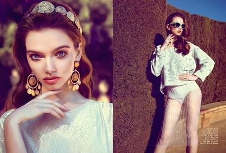 » Dasha Sergeeva by Lukasz Pukowiec | Harper's Bazaar Thailand