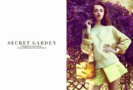 » Dasha Sergeeva by Lukasz Pukowiec | Harper's Bazaar Thailand