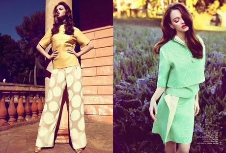 » Dasha Sergeeva by Lukasz Pukowiec | Harper's Bazaar Thailand