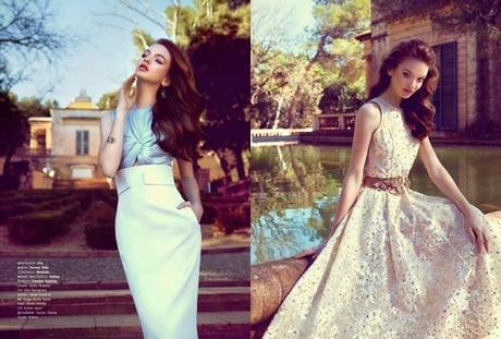 » Dasha Sergeeva by Lukasz Pukowiec | Harper's Bazaar Thailand