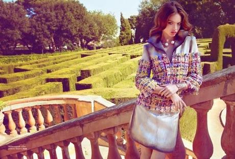 » Dasha Sergeeva by Lukasz Pukowiec | Harper's Bazaar Thailand