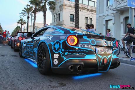 Ferrari Neon Gumball 3000