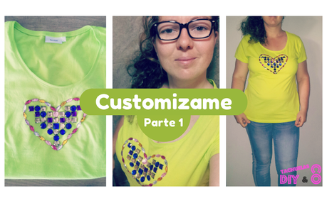 DIY Customizar camisetas básicas Parte 1 (patrón gratis)