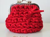 Monedero boquilla trapillo rojo
