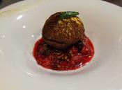 Marquise chocolate frutas rojas