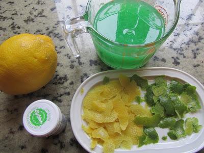 Helado de lima-limón (Bajo en grasas y sin heladera)