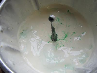 Helado de lima-limón (Bajo en grasas y sin heladera)