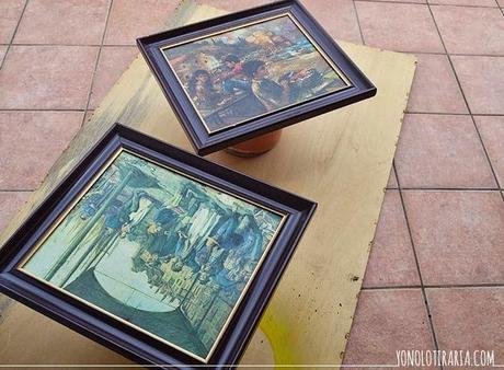 El apartamento. 1. El dormitorio. (cuadros)