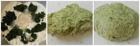 Pan de espinacas Pan de espinacas
