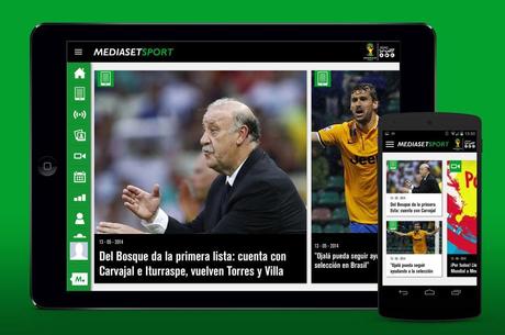 Aplicación Mediaset Sport 