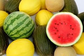 melon11 Melón, sandía y melocotón, frutas antiestrés, antioxidantes y para perder peso