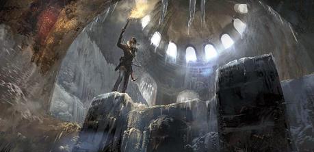 Primeros bocetos de Lara Croft en  Rise of The Tomb Radier