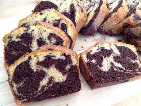 recetas postres caseros recetas para el café recetas fáciles y rápidas recetas delikatissen bizcocho yogur soja bizcocho vainilla y chocolate Bizcocho marmolado de soja bizcocho marmolado bizcocho fácil y rápido 