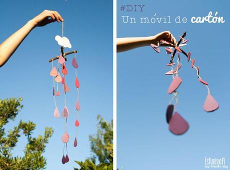 Un móvil de cartón Un móvil de cartón