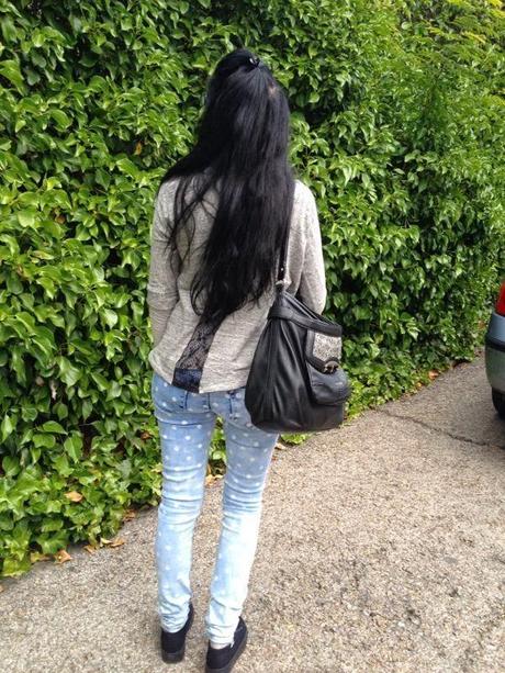 Vaqueros con lunares de Pimkie