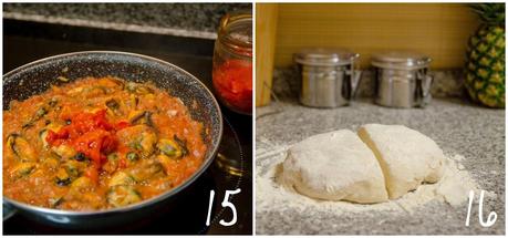 Empanada de mejillones