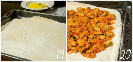 Empanada de mejillones