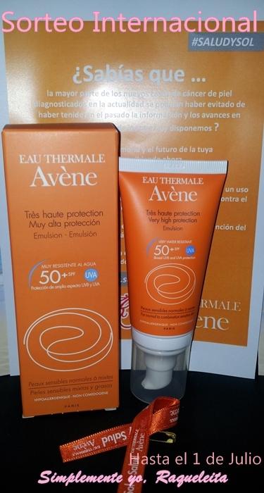 Salud y Sol en el Día Europeo de la Prevención del Cáncer de Piel con Laboratorios Dermatológicos Avène  y Sorteo Internacional Eau Thermale Avène