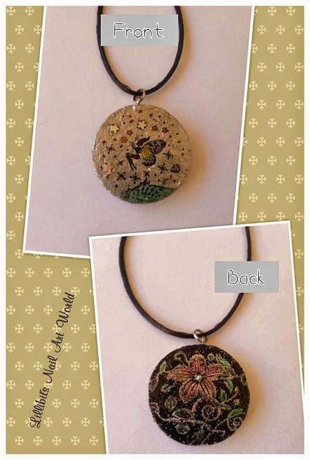 Colgantes de corcho y esmaltes