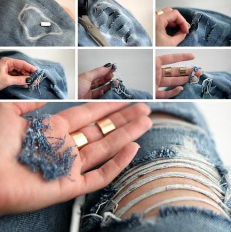 Consejos para que lleves tus pantalones rasgados de forma chic