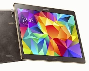 Samsung presenta su nueva tablet Samung Galaxy Tab S con pantalla 2K