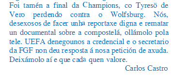 Revista Fútbol Femenino Galego, Junio 2014