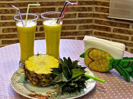 UN DESAYUNO CON LOS COLORES DE BRASIL Y EL ALMA ROJA