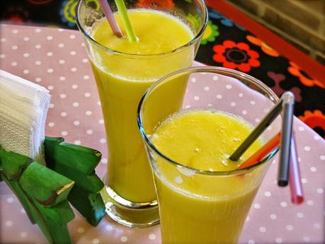 UN DESAYUNO CON LOS COLORES DE BRASIL Y EL ALMA ROJA